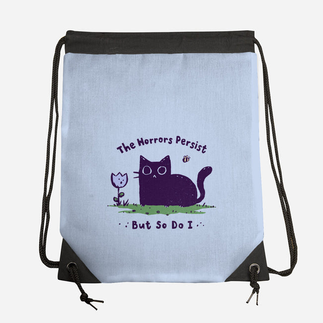 The Horrors Persist-None-Drawstring-Bag-kg07