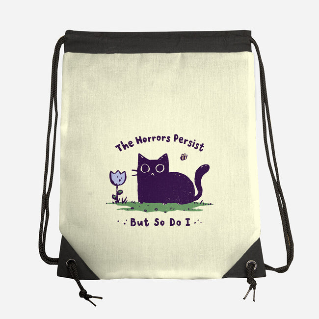 The Horrors Persist-None-Drawstring-Bag-kg07
