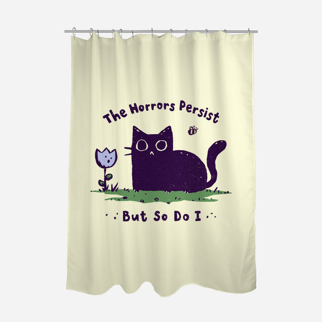 The Horrors Persist-None-Polyester-Shower Curtain-kg07