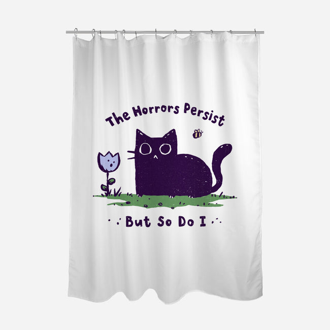 The Horrors Persist-None-Polyester-Shower Curtain-kg07