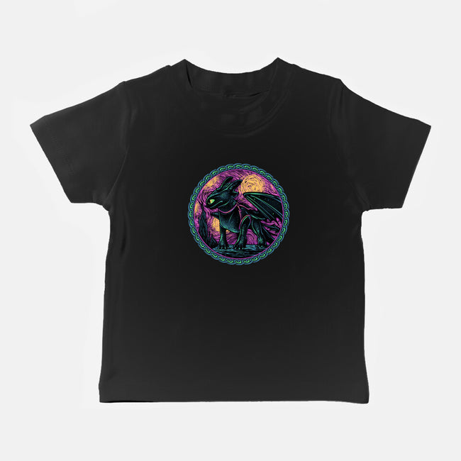 Fury Of The Night Sky-Baby-Basic-Tee-glitchygorilla