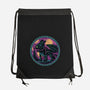 Fury Of The Night Sky-None-Drawstring-Bag-glitchygorilla