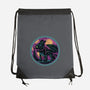Fury Of The Night Sky-None-Drawstring-Bag-glitchygorilla
