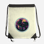 Fury Of The Night Sky-None-Drawstring-Bag-glitchygorilla