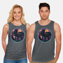 Fury Of The Night Sky-Unisex-Basic-Tank-glitchygorilla