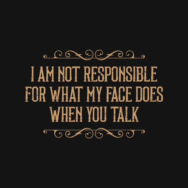 My Face Does That-Womens-V-Neck-Tee-BadBox