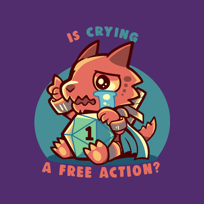 Crying Is A Free Action-Youth-Basic-Tee-TechraNova