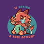 Crying Is A Free Action-None-Adjustable Tote-Bag-TechraNova