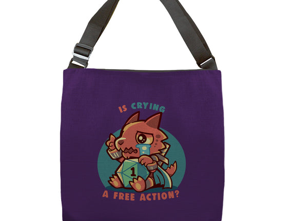 Crying Is A Free Action