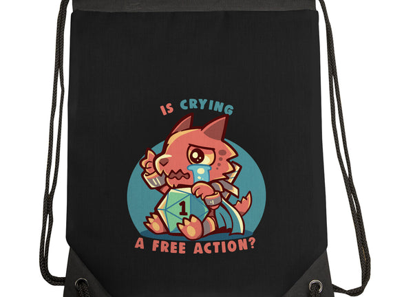 Crying Is A Free Action