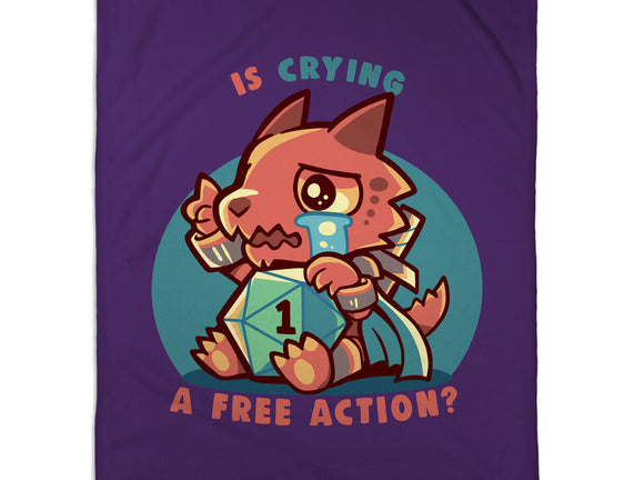 Crying Is A Free Action