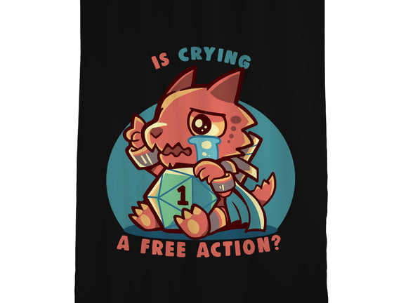 Crying Is A Free Action