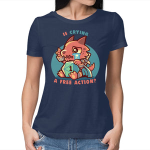 Crying Is A Free Action