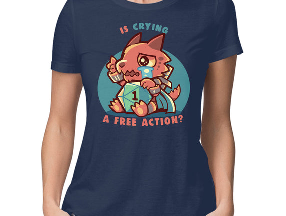 Crying Is A Free Action