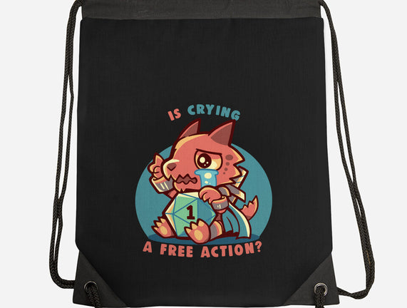 Crying Is A Free Action