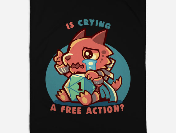 Crying Is A Free Action