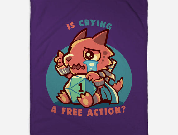 Crying Is A Free Action