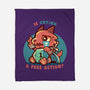 Crying Is A Free Action-None-Fleece-Blanket-TechraNova