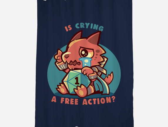 Crying Is A Free Action