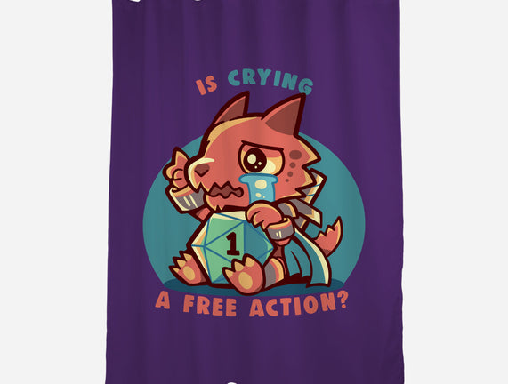 Crying Is A Free Action