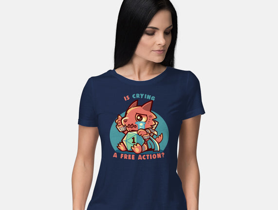 Crying Is A Free Action