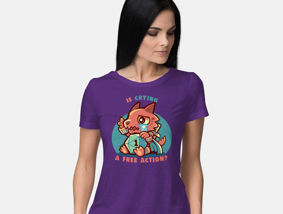 Crying Is A Free Action