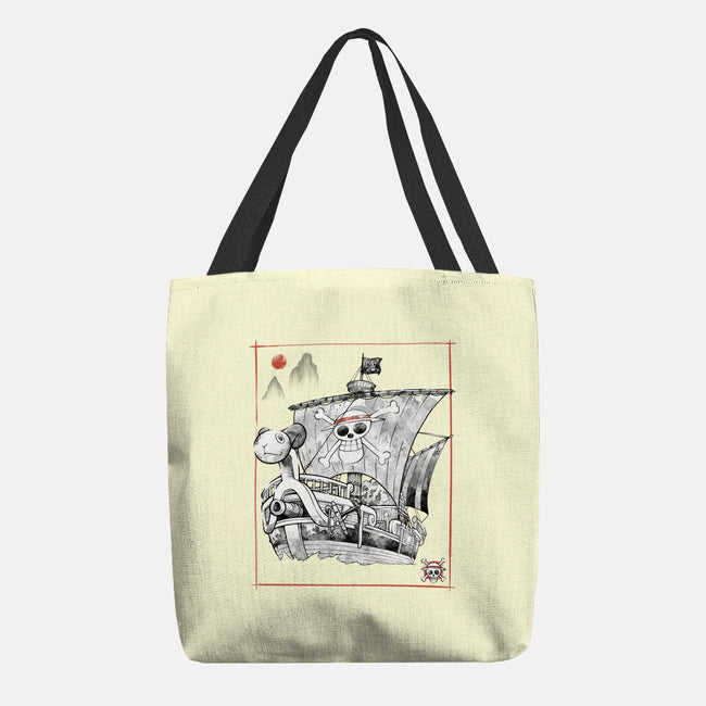 Going Merry Sumi-E-None-Basic Tote-Bag-Astrobot Invention