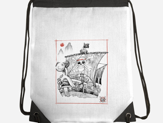 Going Merry Sumi-E