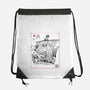 Going Merry Sumi-E-None-Drawstring-Bag-Astrobot Invention