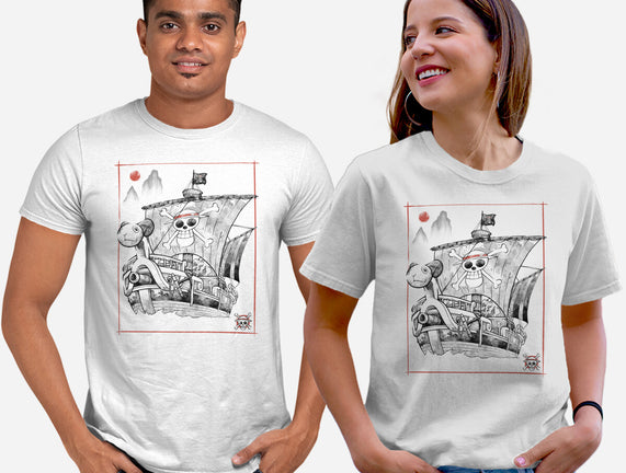Going Merry Sumi-E