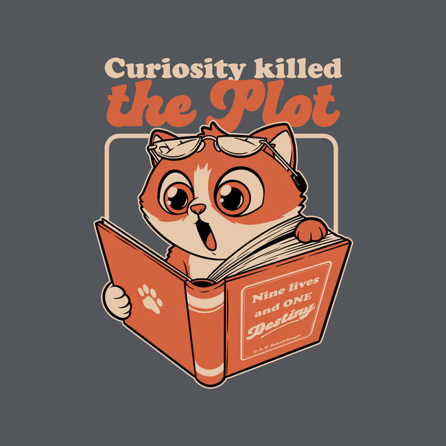 Curious Cat Book-Unisex-Basic-Tee-Studio Mootant