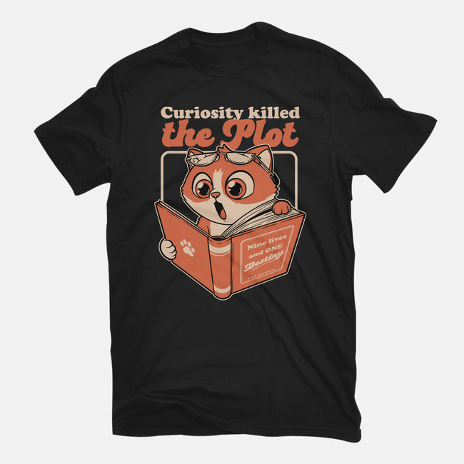 Curious Cat Book-Mens-Heavyweight-Tee-Studio Mootant