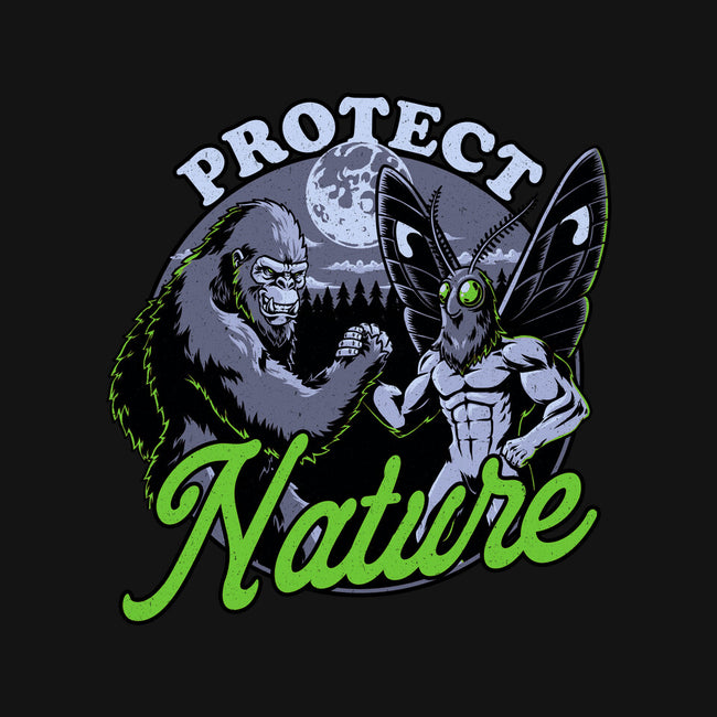 Cryptids Protect Nature-Womens-Fitted-Tee-Studio Mootant