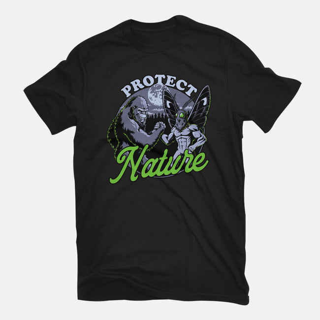 Cryptids Protect Nature-Mens-Basic-Tee-Studio Mootant