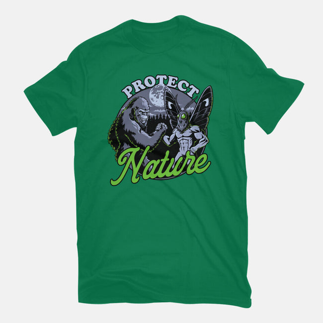 Cryptids Protect Nature-Womens-Fitted-Tee-Studio Mootant