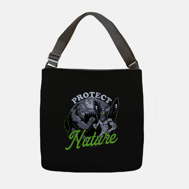Cryptids Protect Nature-None-Adjustable Tote-Bag-Studio Mootant