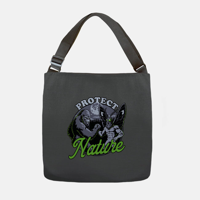 Cryptids Protect Nature-None-Adjustable Tote-Bag-Studio Mootant