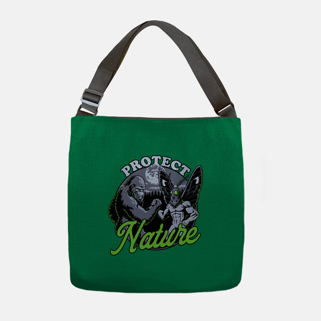 Cryptids Protect Nature-None-Adjustable Tote-Bag-Studio Mootant