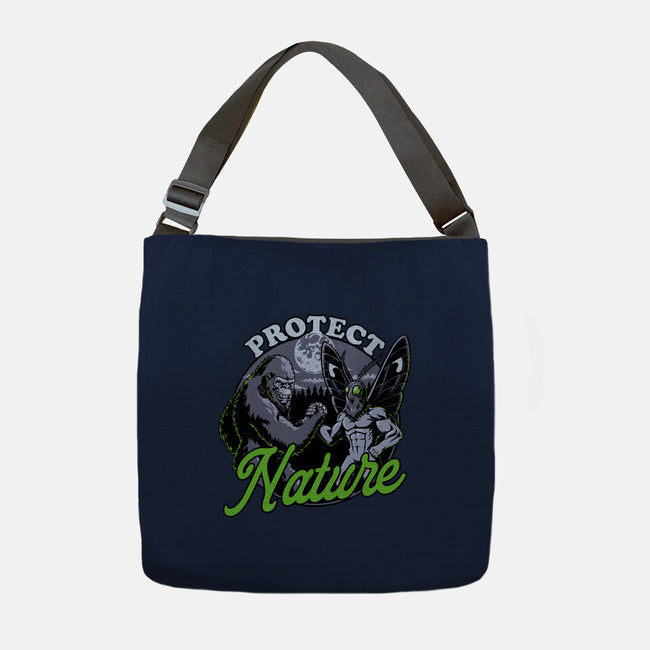 Cryptids Protect Nature-None-Adjustable Tote-Bag-Studio Mootant
