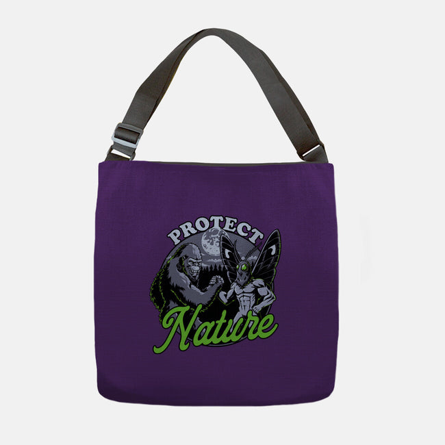 Cryptids Protect Nature-None-Adjustable Tote-Bag-Studio Mootant