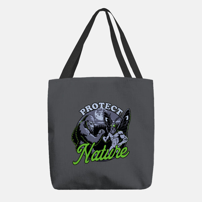 Cryptids Protect Nature-None-Basic Tote-Bag-Studio Mootant