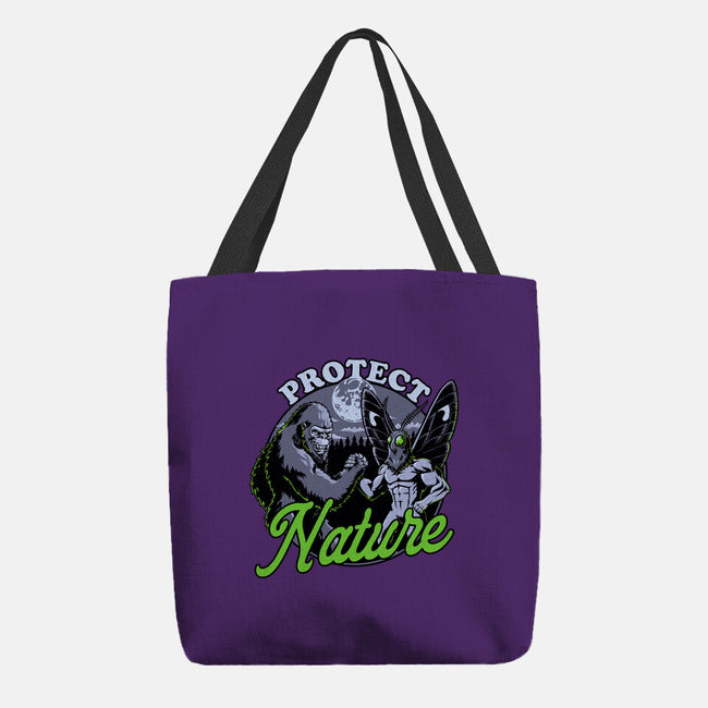 Cryptids Protect Nature-None-Basic Tote-Bag-Studio Mootant