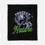 Cryptids Protect Nature-None-Fleece-Blanket-Studio Mootant