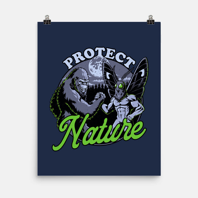 Cryptids Protect Nature-None-Matte-Poster-Studio Mootant