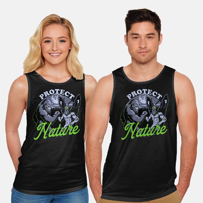 Cryptids Protect Nature-Unisex-Basic-Tank-Studio Mootant