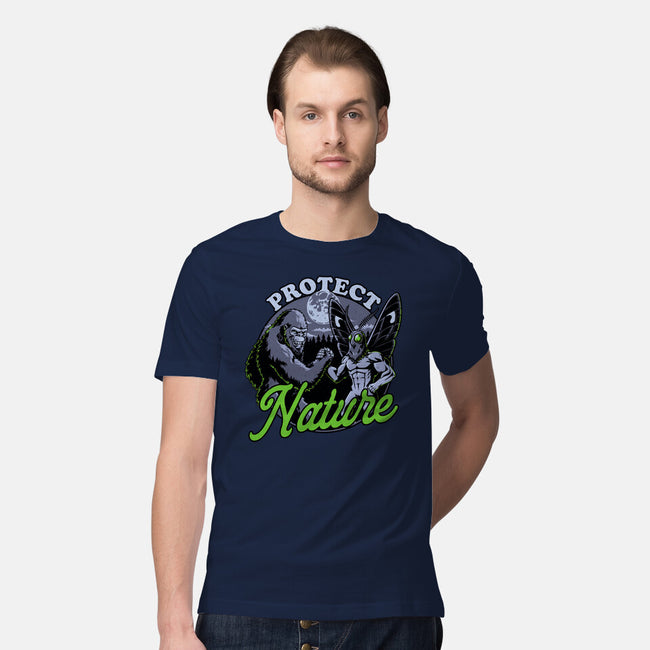 Cryptids Protect Nature-Mens-Premium-Tee-Studio Mootant