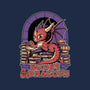 Books And Dragons-Womens-Basic-Tee-Studio Mootant