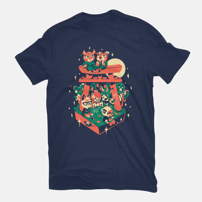 Island Matsuri-Womens-Fitted-Tee-Estudio Horta