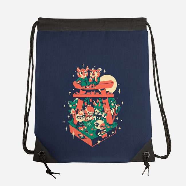 Island Matsuri-None-Drawstring-Bag-Estudio Horta