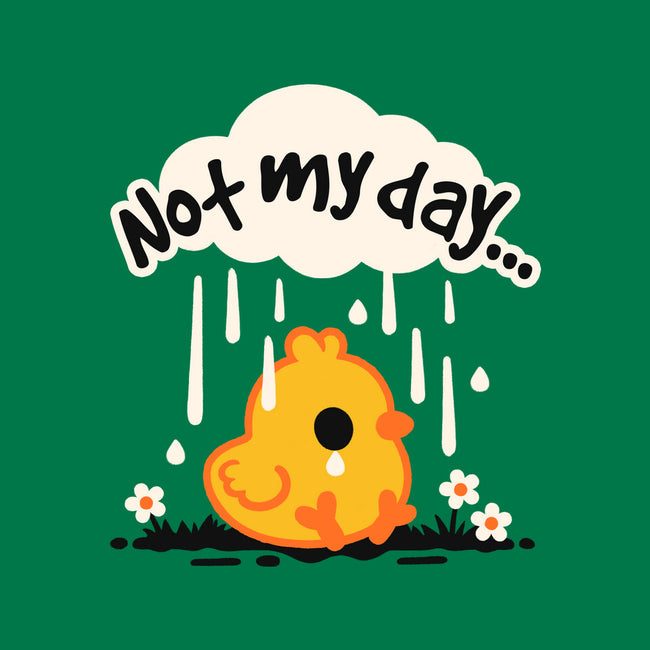 Not My Day Sad Chick-None-Drawstring-Bag-NemiMakeit